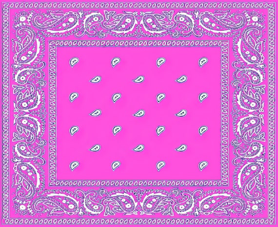 Pink Paisley Birthday ~ Edible 2D Fondant Birthday Cake/Cupcake Topper ~ D24628