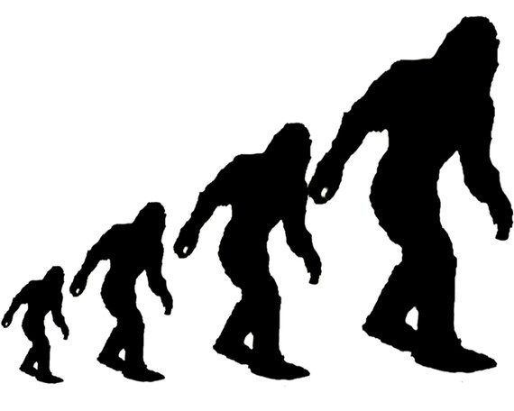 Bigfoot, Yeti, Sasquatch Birthday ~ Edible 2D Fondant Birthday Cake/Cupcake Topper ~ D21838