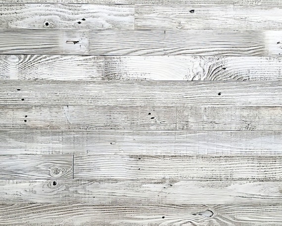 Old White Barn Wood Birthday Background ~ Edible 2D Fondant Birthday Cake/Cupcake Topper ~ D24479