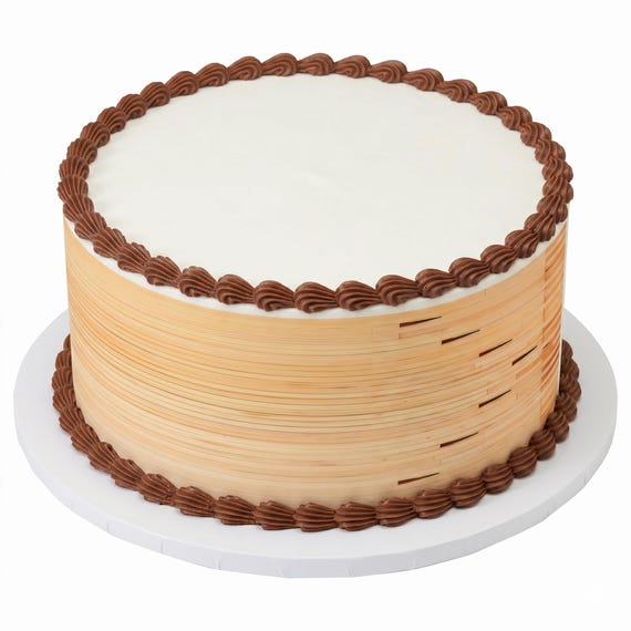 Bowling Lane Side Strips Edible Cake Topper, Wood Alley Cake Wrap Decoration ~ D22519