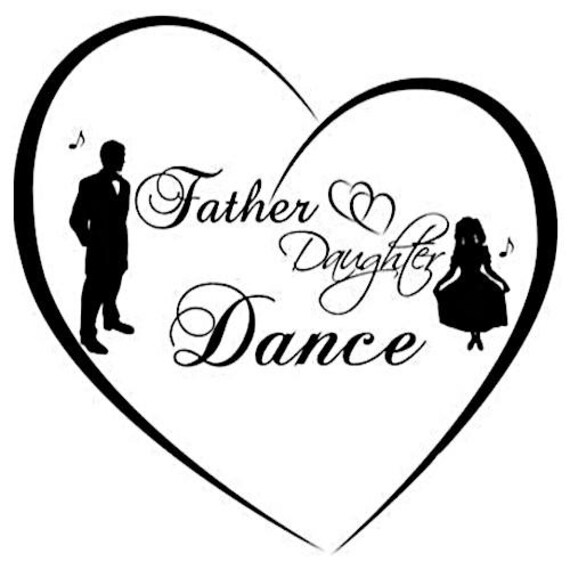 Father Daughter Dance Birthday ~ Edible 2D Fondant Birthday Cake/Cupcake Topper ~ D30005