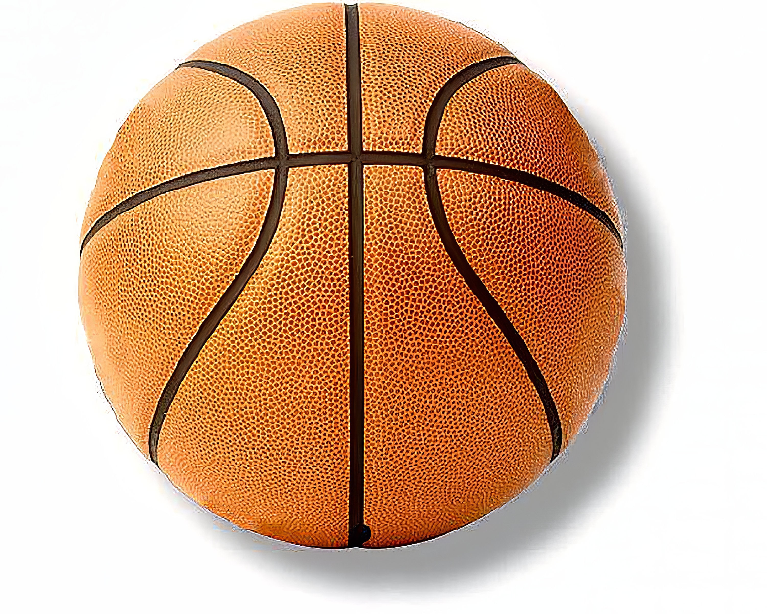 Basketball Edible Cake Topper Image 