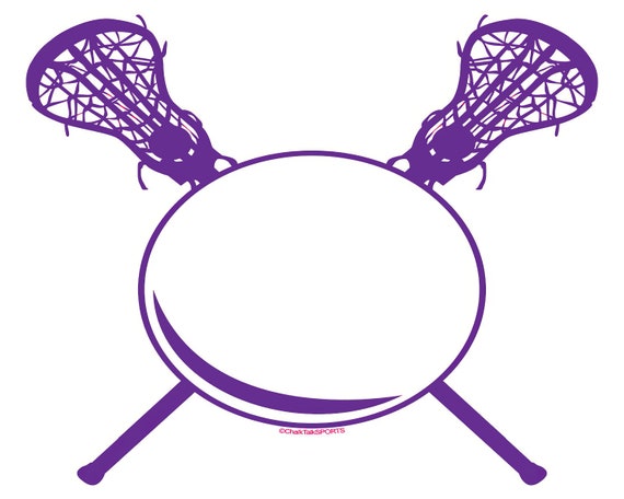 Purple LaCrosse Birthday ~ Edible 2D Fondant Birthday Cake/Cupcake Topper ~ D22476