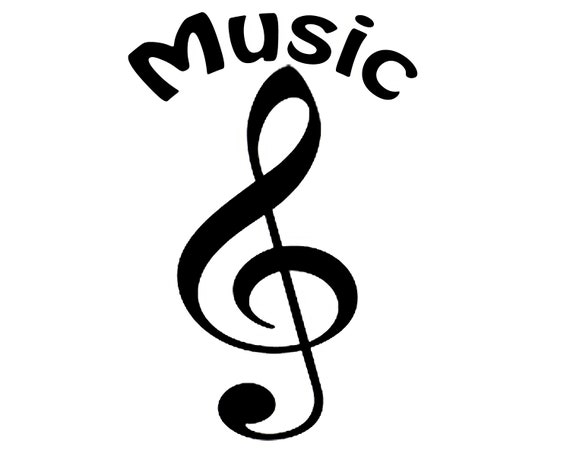 Music Notes Band  Birthday ~ Edible 2D Fondant Birthday Cake/Cupcake Topper ~ D22698
