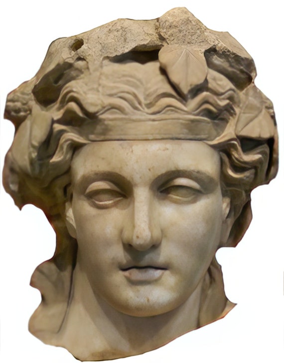 Greek Dionysus Birthday ~ Edible 2D Fondant Birthday Cake/Cupcake Topper ~ D6841