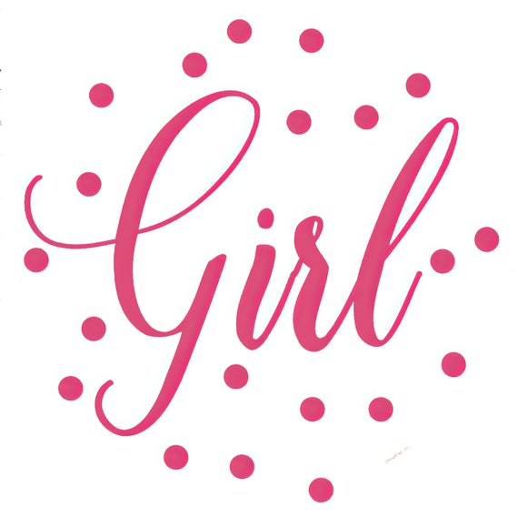 Baby Shower Girl Pink Birthday ~ Edible 2D Fondant Birthday Cake/Cupcake Topper ~ D24085