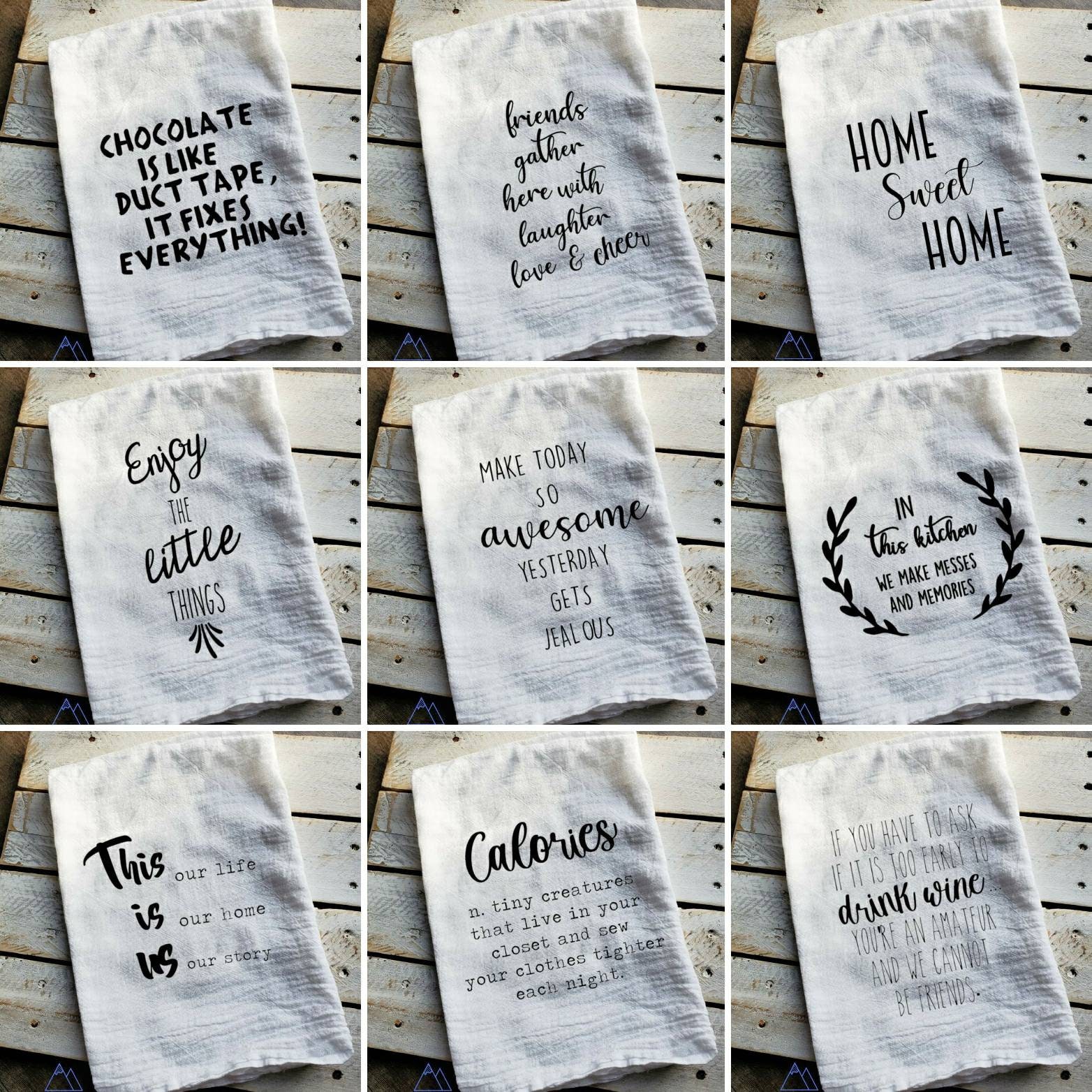 Funny Alcohol Dish Towel Sayings PNG, Dish Towel Sublimation Bundle, Funny  Tea Towel Png, Kitchen Towel Pngs, Flour Sack Towel Png