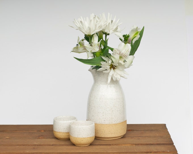 Handmade Ceramic Saki Set Etsy