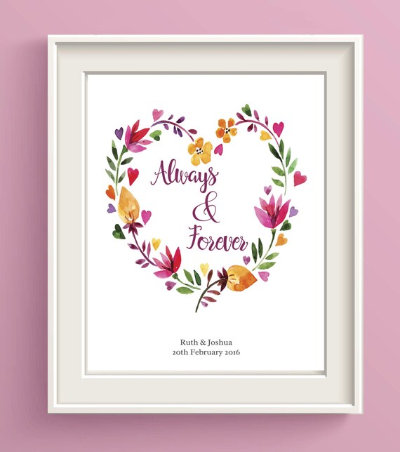 Purple And Lilac Floral Personalised Engagement Party Bunting