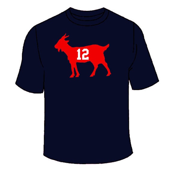 tom brady goat jersey