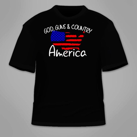 god guns and country shirt