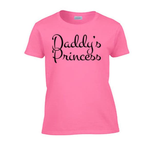 Daddy's Princess Women's T-Shirt. Rough Sex Funny Offensive Gag Gift Wife Girlfriend Submissive Pet Kinky BDSM Kitten Little Girl