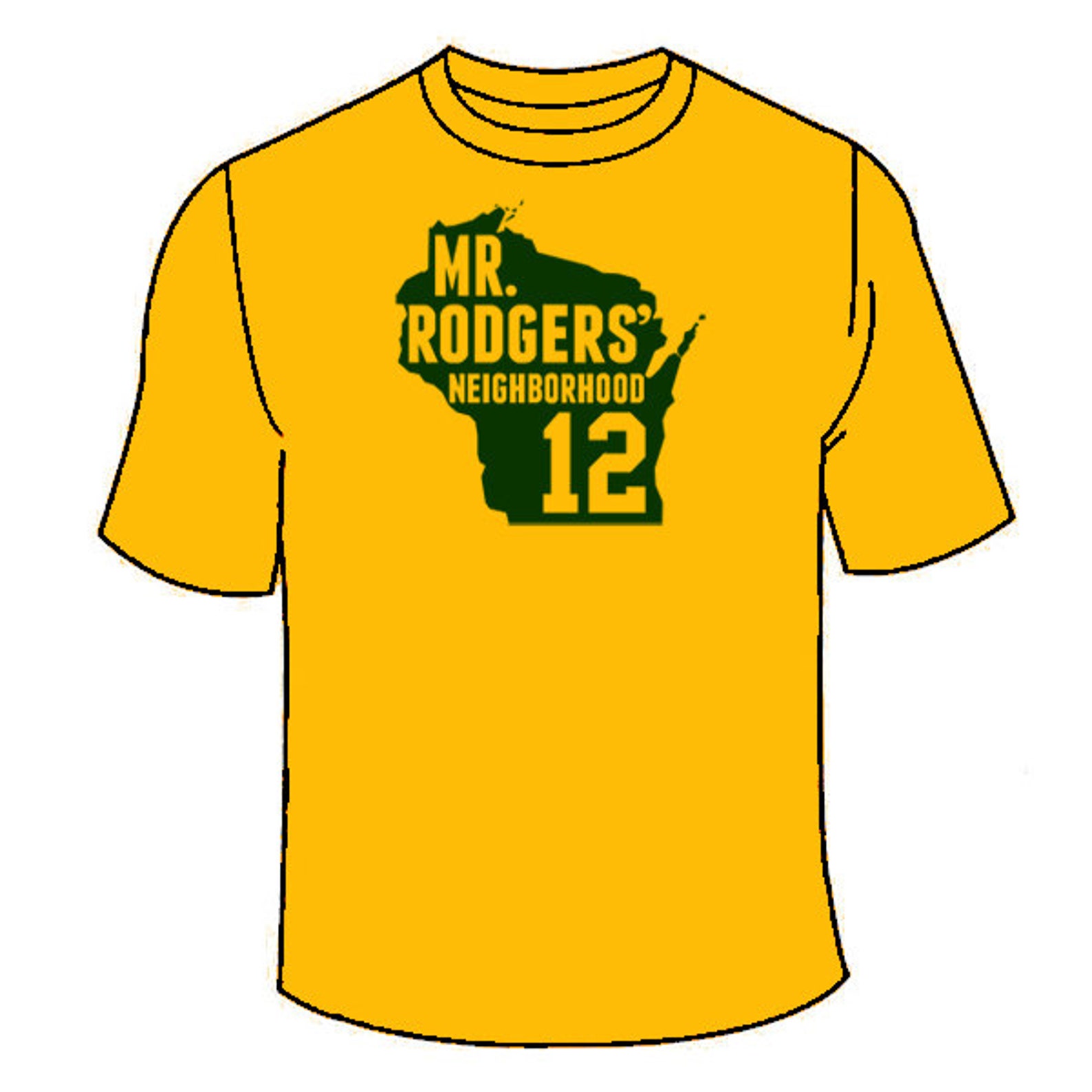 Aaron rodgers neighborhood t shirt 2025