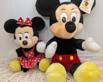 1980年代のヴィンテージディズニーランドミッキーマウスぬいぐるみ16