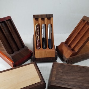 3P 3-Pen Foldup Pen Box (OP0475) Presentation box