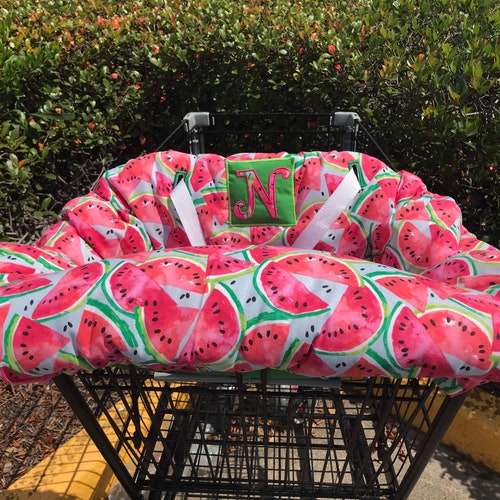 Personalized Shopping Cart Cover and High Chair Cover for Baby Etsy