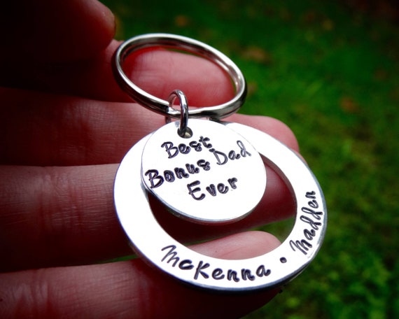 bonus dad keychain