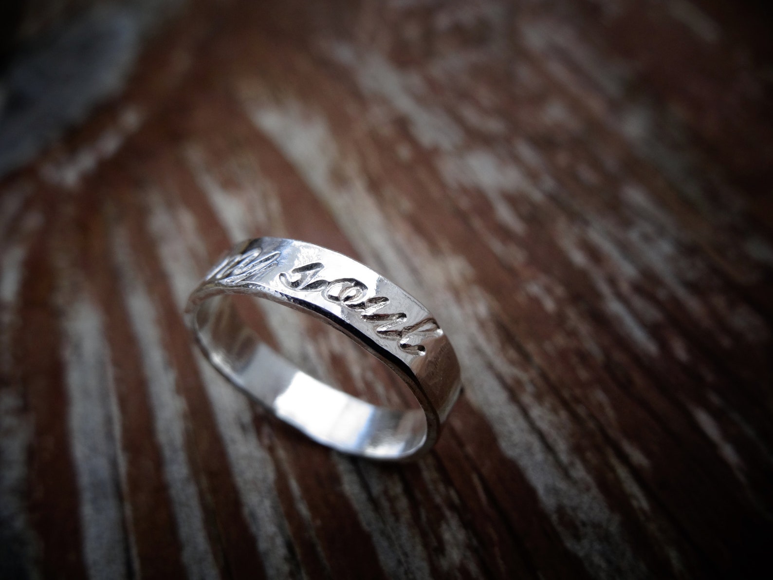 It is Well With My Soul Ring Bible Verse Ring Etsy