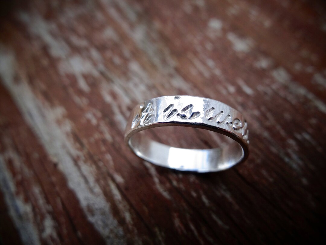 It is Well With My Soul Ring Bible Verse Ring Etsy