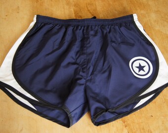 Captain America Work Out Shorts - Gym, Work Out, Exercise, Athletic, Running Clothing