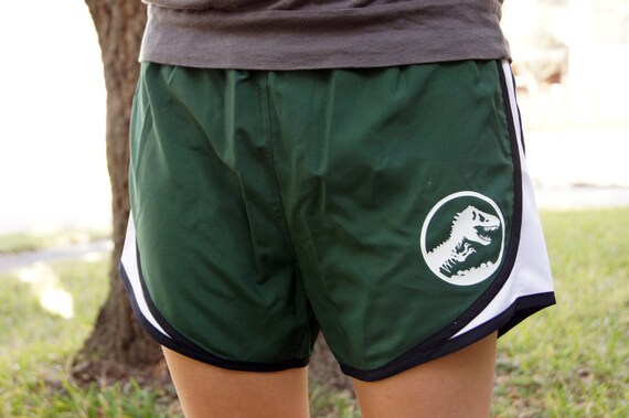 Pantalones cortos de dinosaurio Jurásico Gimnasio Etsy España