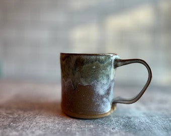 Handmade Pottery Mug, Pottery Gift for her, Handmade in Alabama, Ceramic coffee mug, Easter gift for her, Mother's Day Gift, Birthday Gift