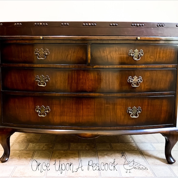 Service for Antique Furniture Restoration/ Restyle/ Deposit Only/ Example/ Once Upon a Peacock