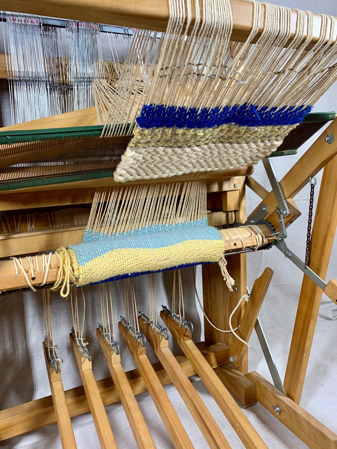 SOLD Vintage Leclerc Minerva Fabric Loom | Etsy