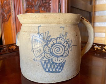 Beautiful Salt Glazed Stone Pitcher