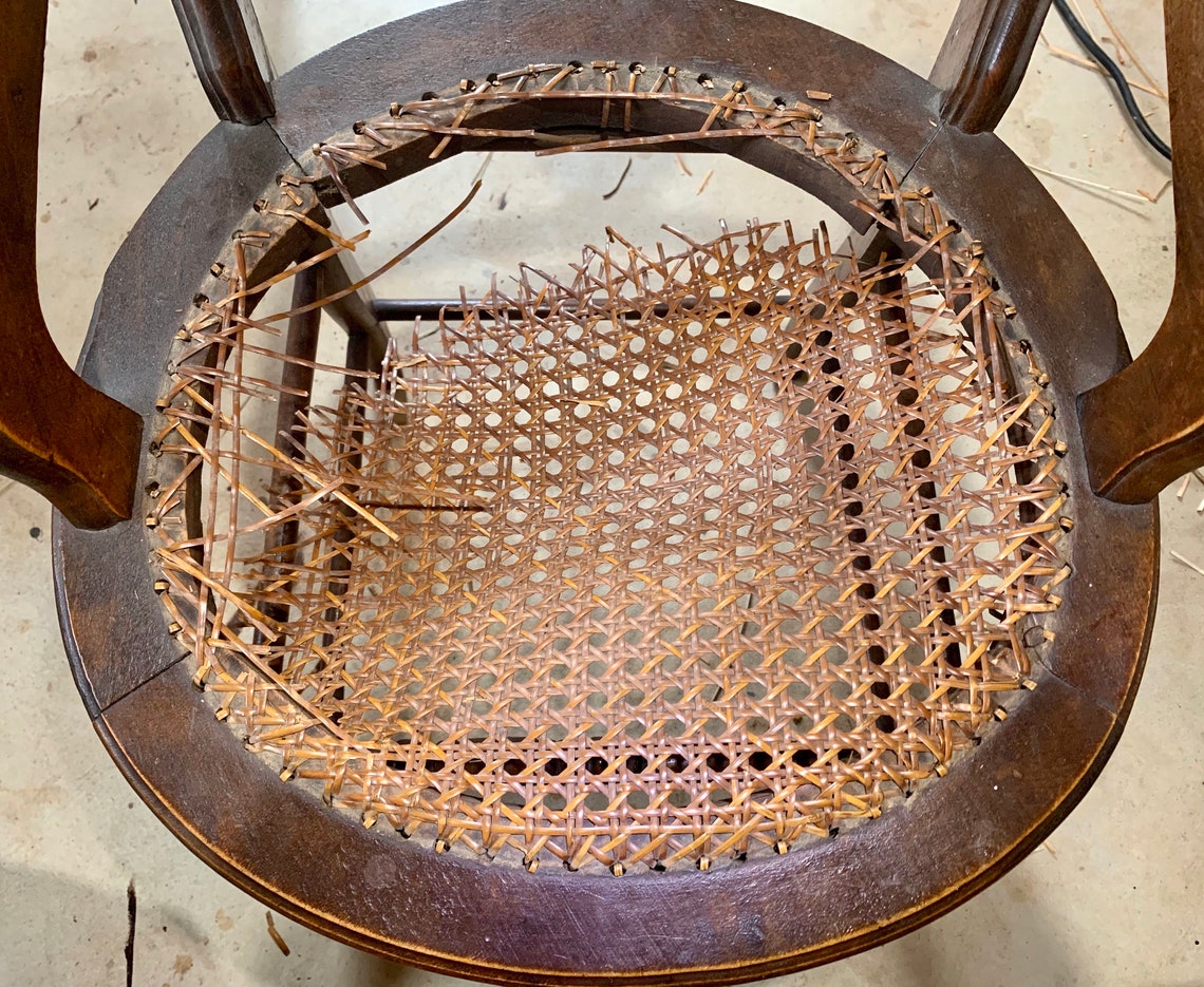 Antique Chair Caning Restoration Service/Repair/ Cane/ Per Etsy