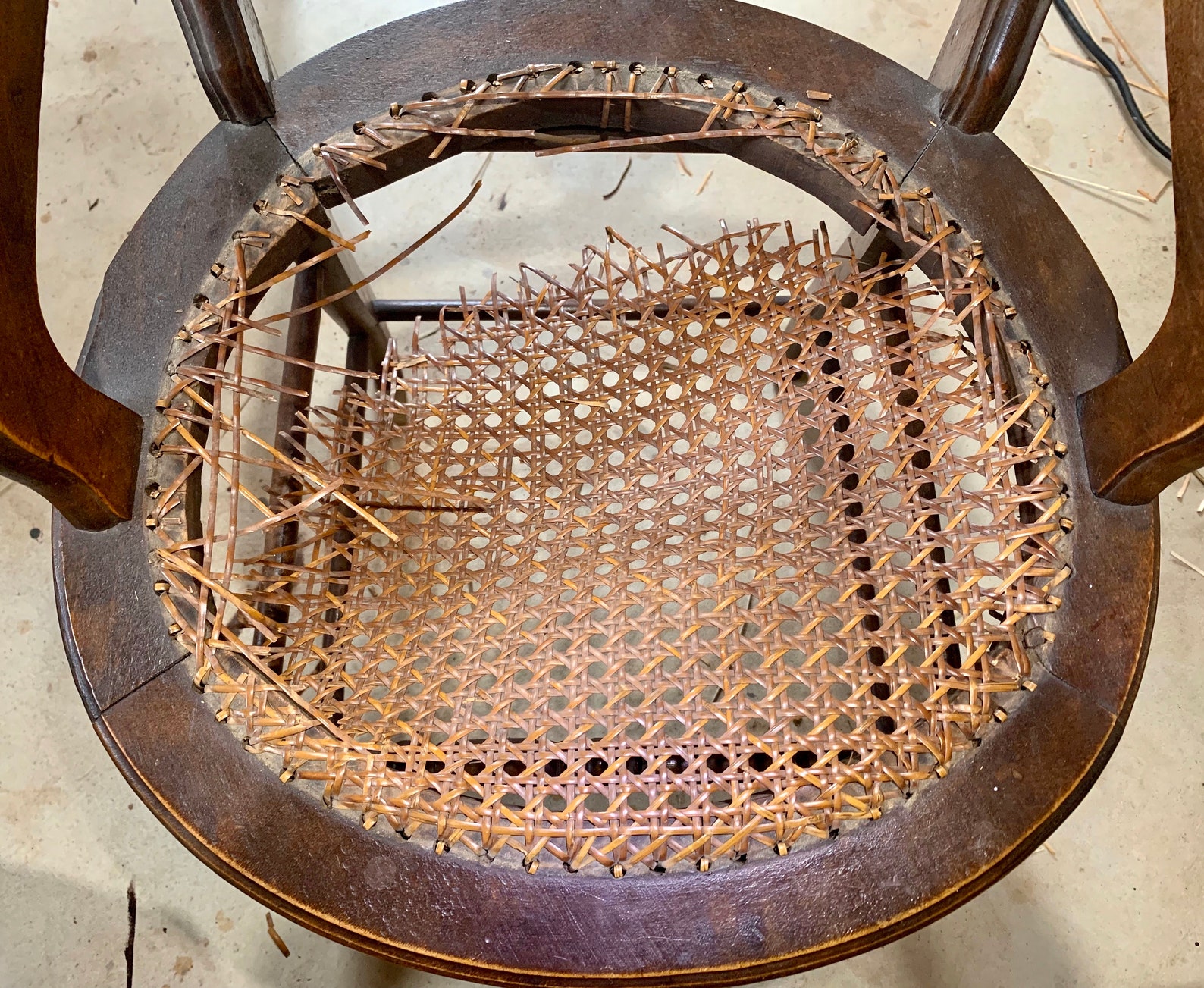 Antique Chair Caning Repair Antique Chair Caning Restoration Service/Repair/ Cane/ Per | Etsy