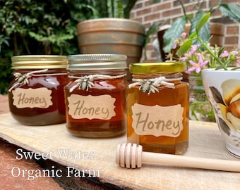 Adopt a Hive / SAVE THE BEES/  Gift Idea / Honeybee Sanctuary / Local Family Farm/ Virginia/ Organic Honey/ Sweet Water Organic Farm/ Local