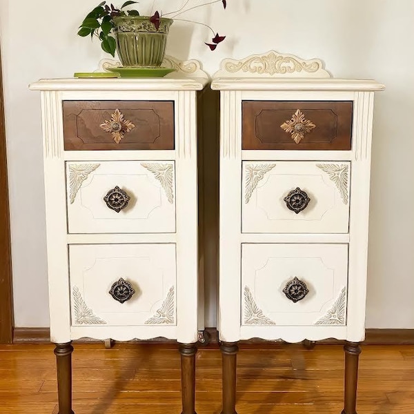 Antique Nightstands Etsy