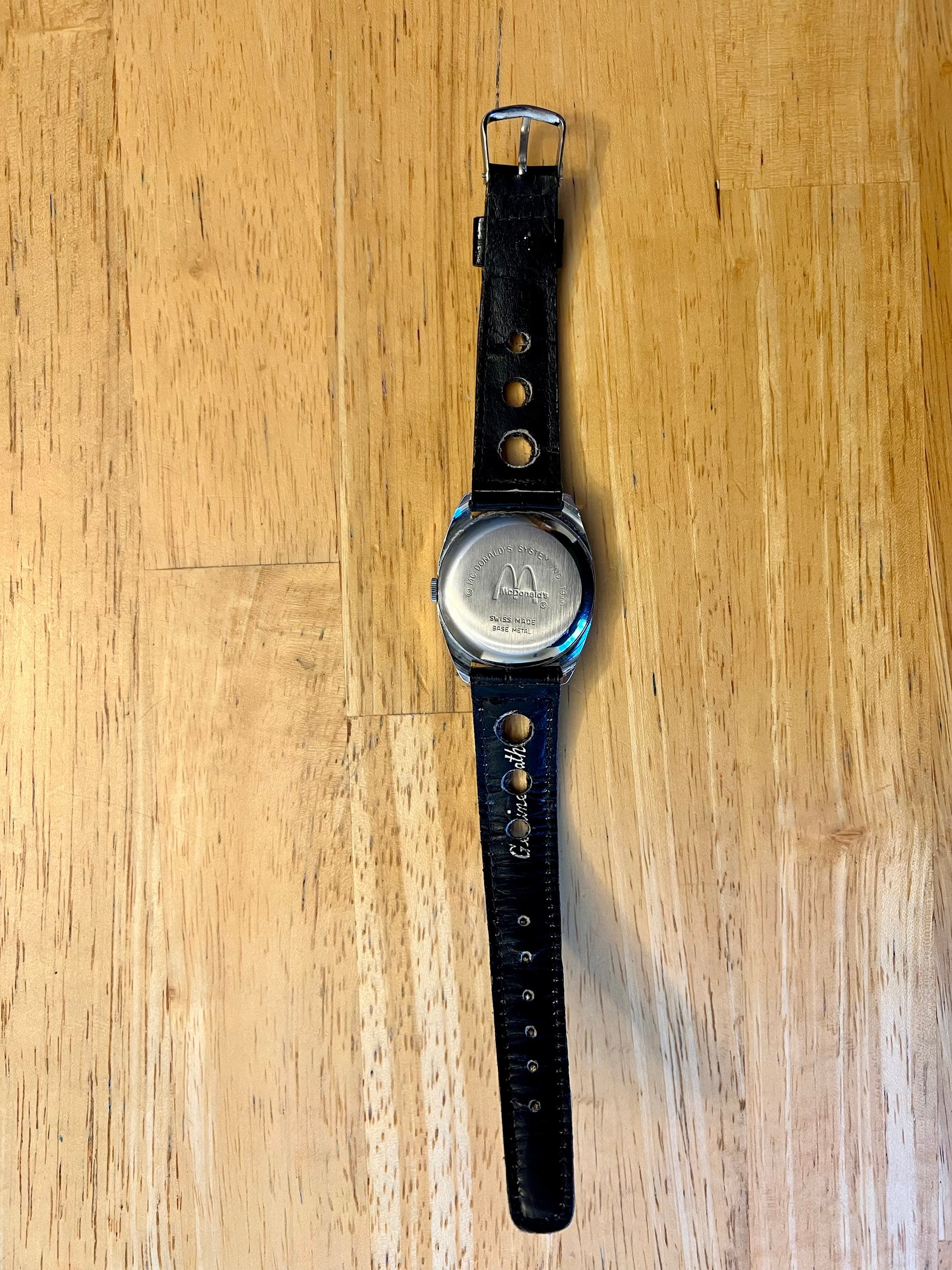 マクドナルド　時計　ドナルド　70's ビンテージ　アンティーク Ronald Mcdonald 1970s Wristwatch, Retro Watch, Vintage