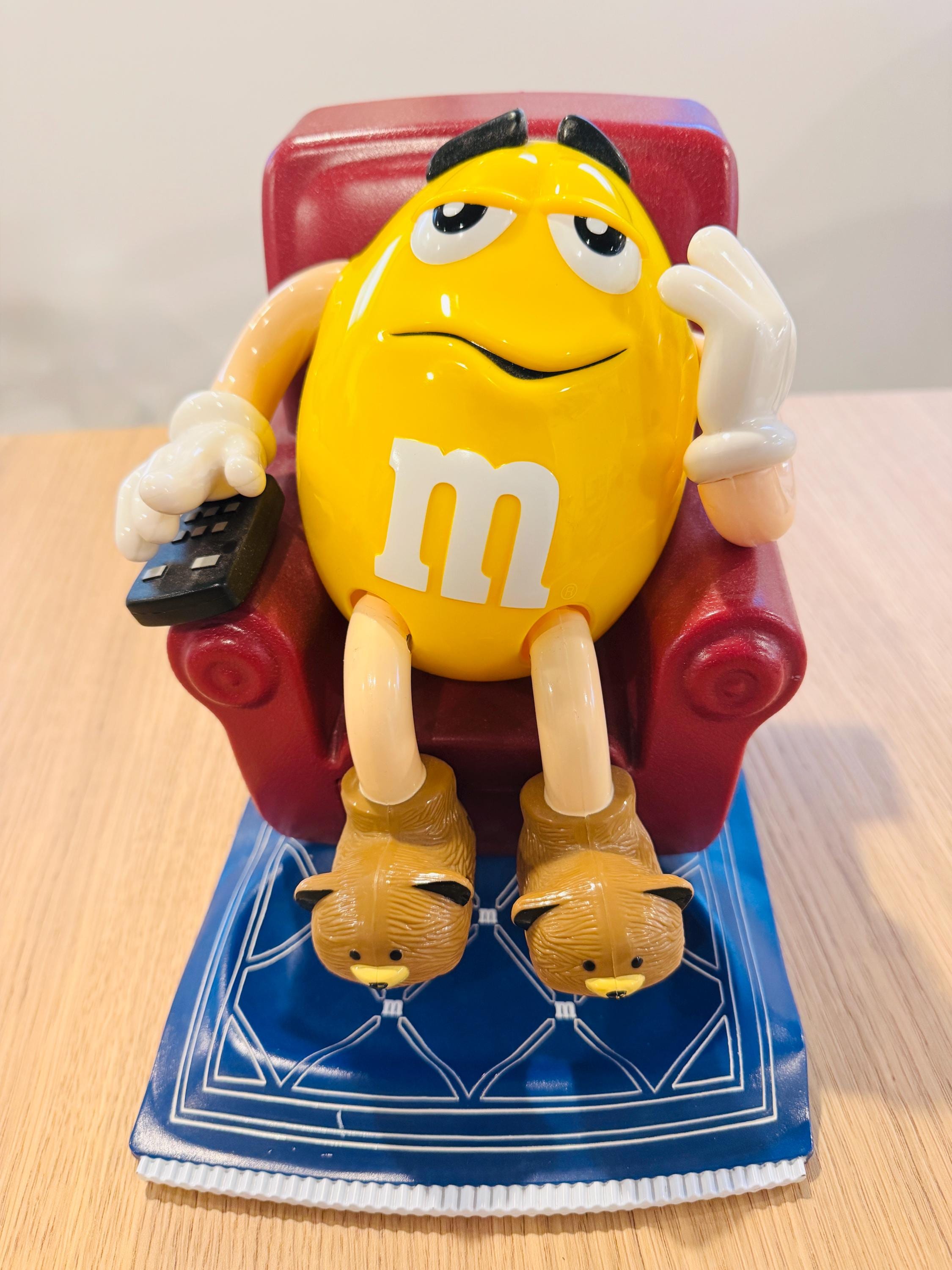 M&m Yellow Figure Candy Dispenser - Etsy