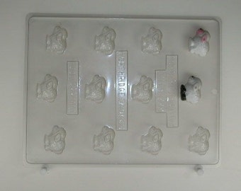 Small cute sheep mint E114 Chocolate Candy Mold