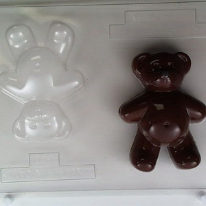 Large Bear facing forward BH021 Chocolate Candy Mold