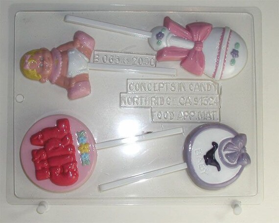 Baby Plastic Chocolate Candy Molds