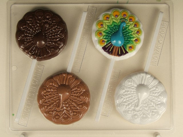JOERSH Round Candy Molds Silicone Molds for Hard Candy, Gummy, Caramels,  Chocolate, Ganache, Ice Cubes, 220 Cavity