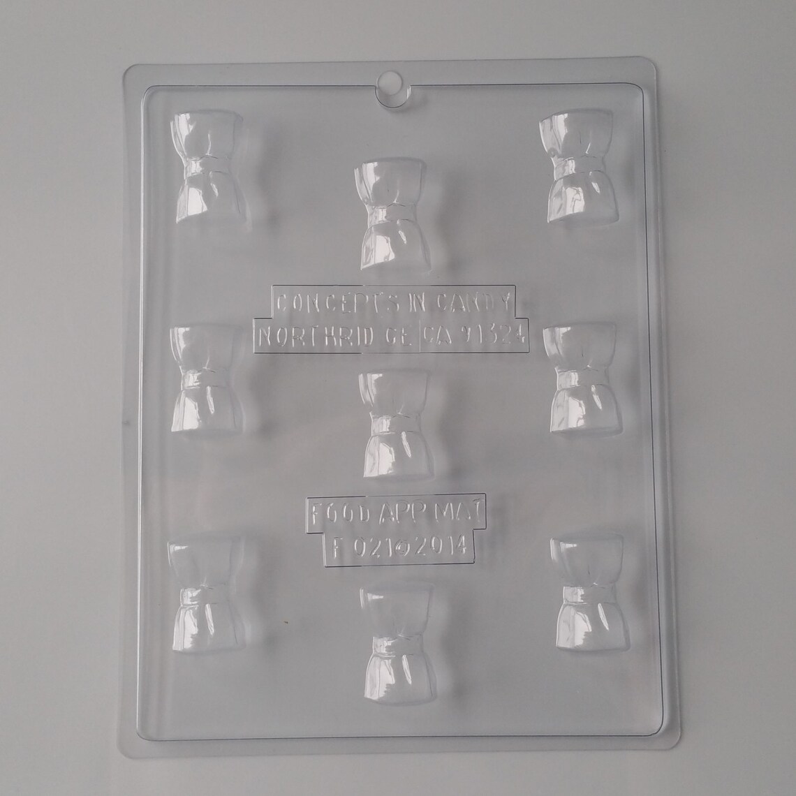 Bow Tie Bite Size Pieces F021 Chocolate Candy Mold Etsy