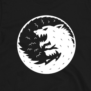 Dragon vs Dire Wolf Sigil T-Shirt,  Long Sleeve, and Hoodie