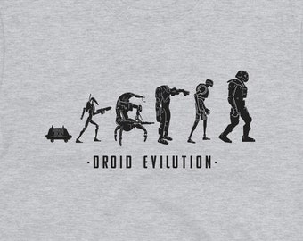 Droid Evolution T-Shirt | Long Sleeve Shirt | Hoodie