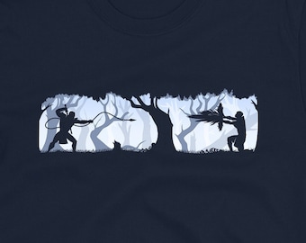 Das Duell T-Shirt | Kampfspiel Hoodie