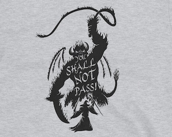 Camiseta / Camisa de manga larga / Sudadera con capucha "No pasarás"