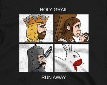 Holy Grail Run Away T-Shirt | Killer Rabbit Hoodie | Shirt