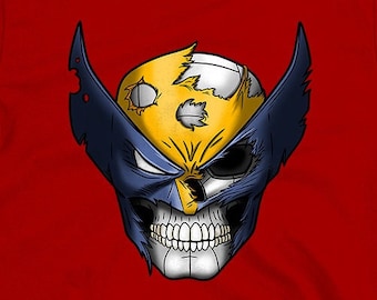 Logan Skull T-Shirt, Long Sleeve Shirt, Sweat Shirt, Hoodie, Tank Top