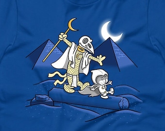 Knight and Khonshu T-Shirt / Camicia a maniche lunghe / Felpa con cappuccio
