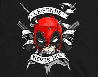 Legends Never Die T-shirt, mouwshirt, sweater, superheldenhoodie, tanktop