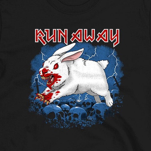 Killer Rabbit Heavy Metal T-Shirt | Monty Python und der Heilige Gral Hoodie