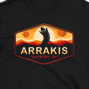 Visit Arrakis T-Shirt,  Dune Hoodie, Arrakis Long Sleeve Shirt, Sweatshirt,  Sand Worm Hoodie, Tank Top